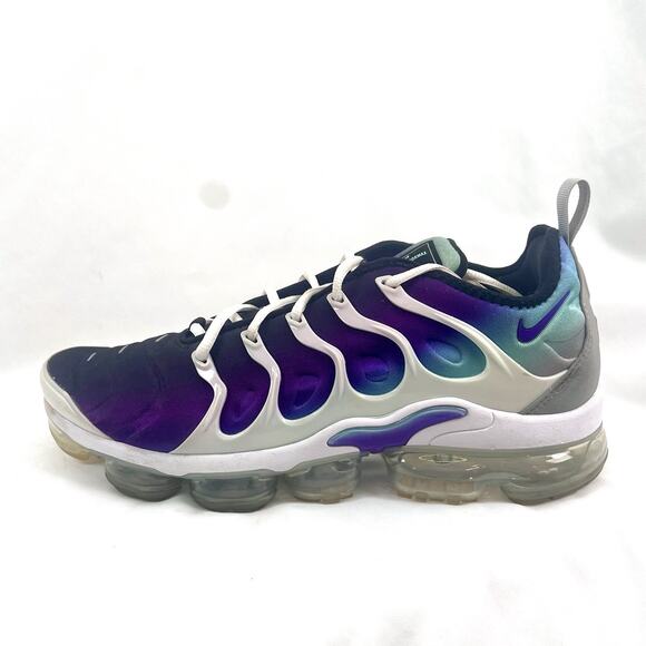 Nike Air VaporMax Plus VM Purple Teal Gradient White Cage Mens Sz 10 924453-101 main image 11